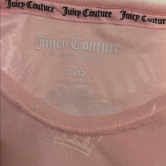 Juicy Couture Blush Pink Kids Pajama Set - Picture 8 of 8